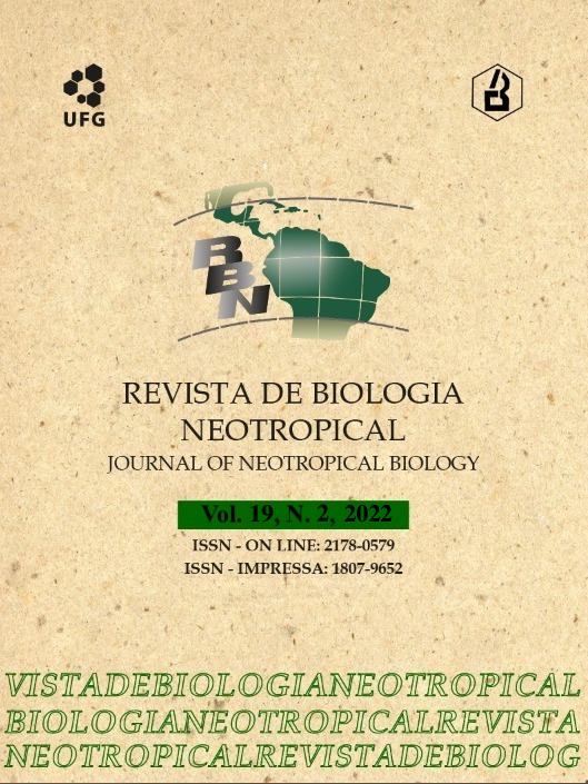 					Visualizar v. 19 n. 2 (2022): Revista de Biologia Neotropical / Journal of Neotropical Biology
				