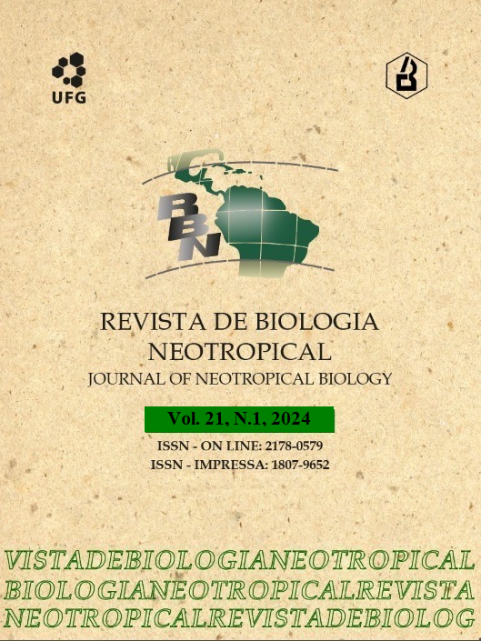 					Ver Vol. 21 Núm. 1 (2024): Revista de Biologia Neotropical / Journal of Neotropical Biology
				