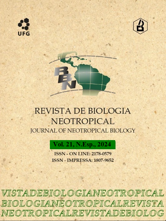 					Visualizar v. 21 n. esp (2024): Revista de Biologia Neotropical / Journal of Neotropical Biology
				