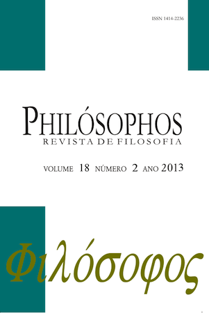 					Visualizar v. 18 n. 2 (2013): Filosofia Analítica, Ética e Subjetividade
				