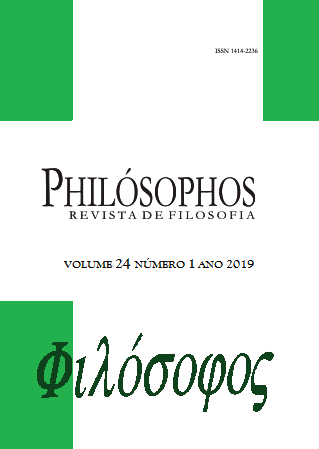 					Visualizar v. 24 n. 1 (2019): Philósophos - Fluxo Contínuo
				
